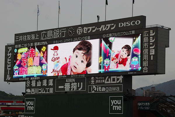 カープ赤ちゃん写真展